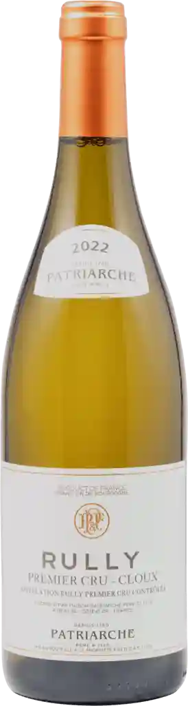 Patriarche rully 1er cru cloux blanc 2022 75 cl